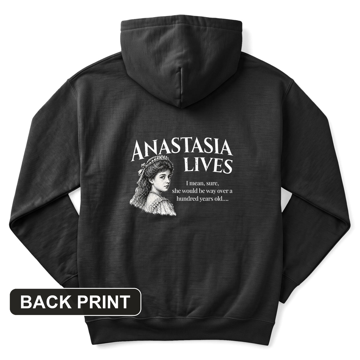 Anastasia Back Print Hoodie