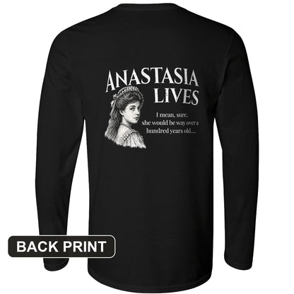 Anastasia Back Print Long Sleeve T-Shirt