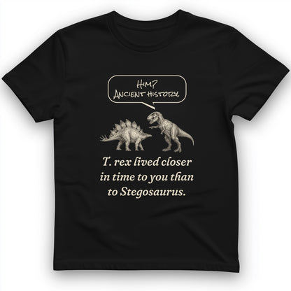 Ancient History T Rex T-Shirt