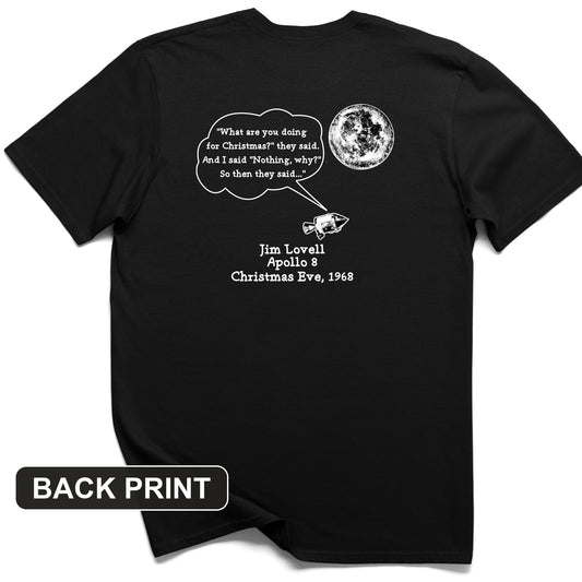 Apollo 8 Back Print T-Shirt