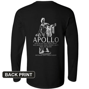 Apollo Back Print Long Sleeve T-Shirt
