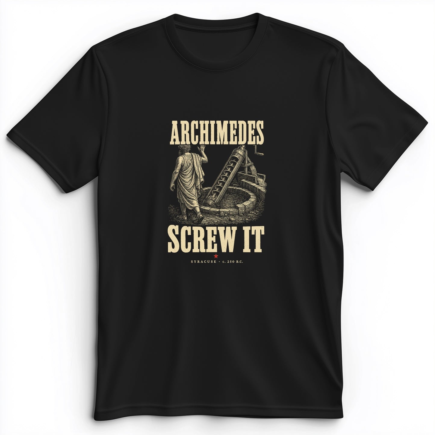 Archimedes Screw It Premium Tee