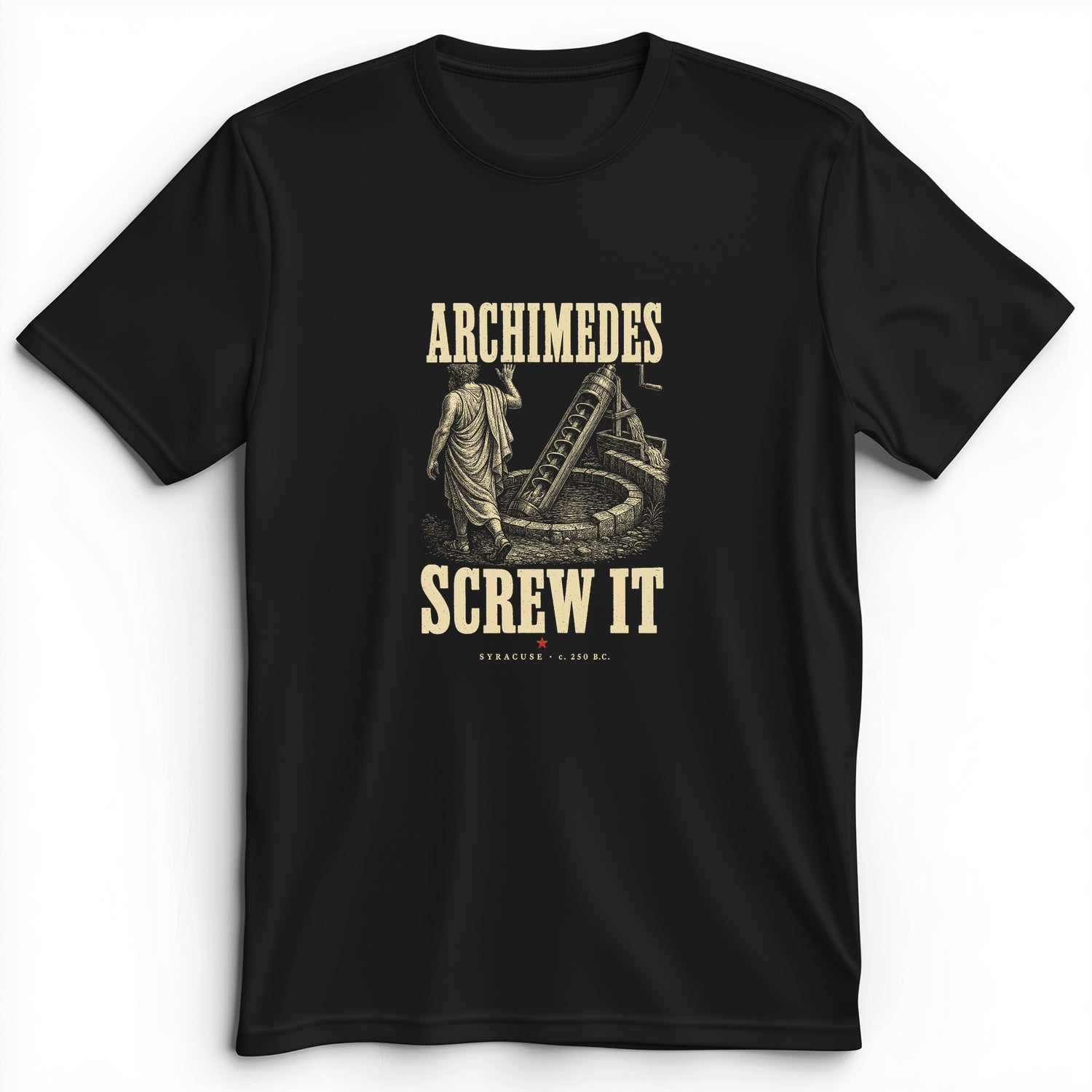 Archimedes Screw It Premium Tee