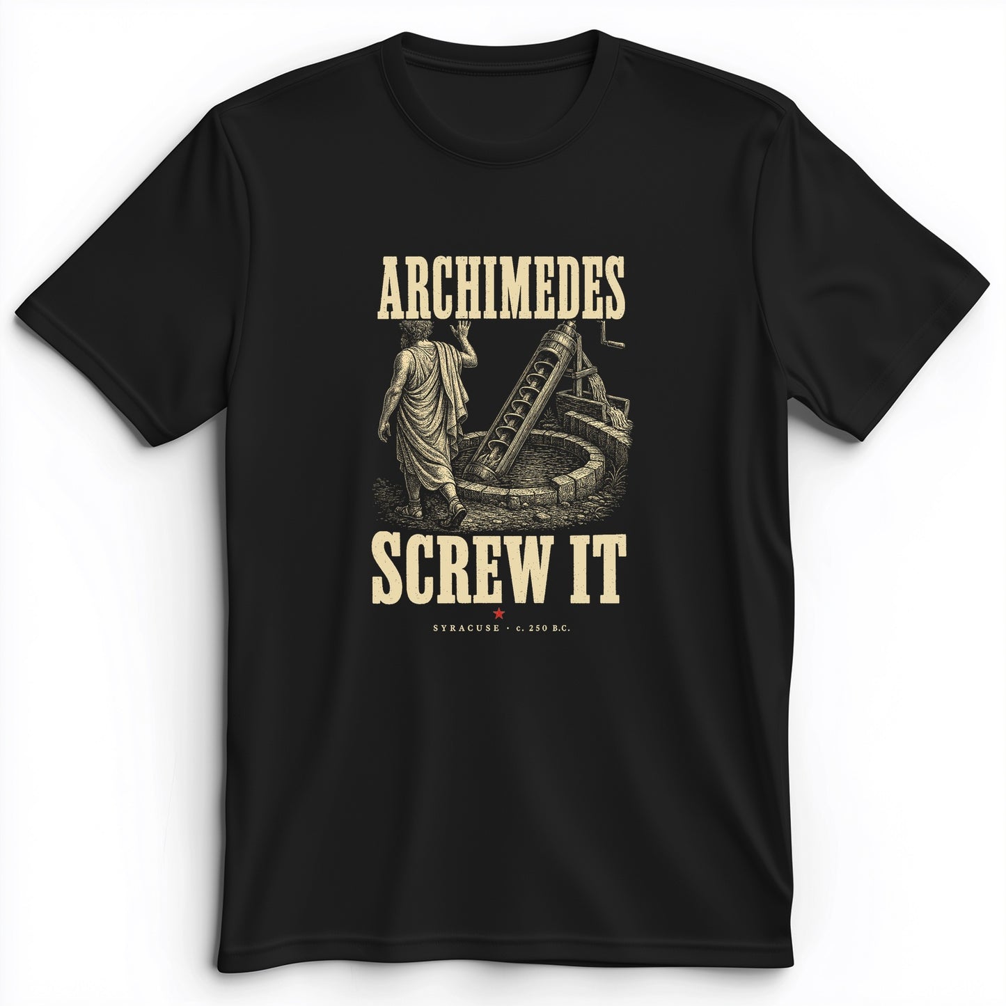 Archimedes Screw It Premium Tee