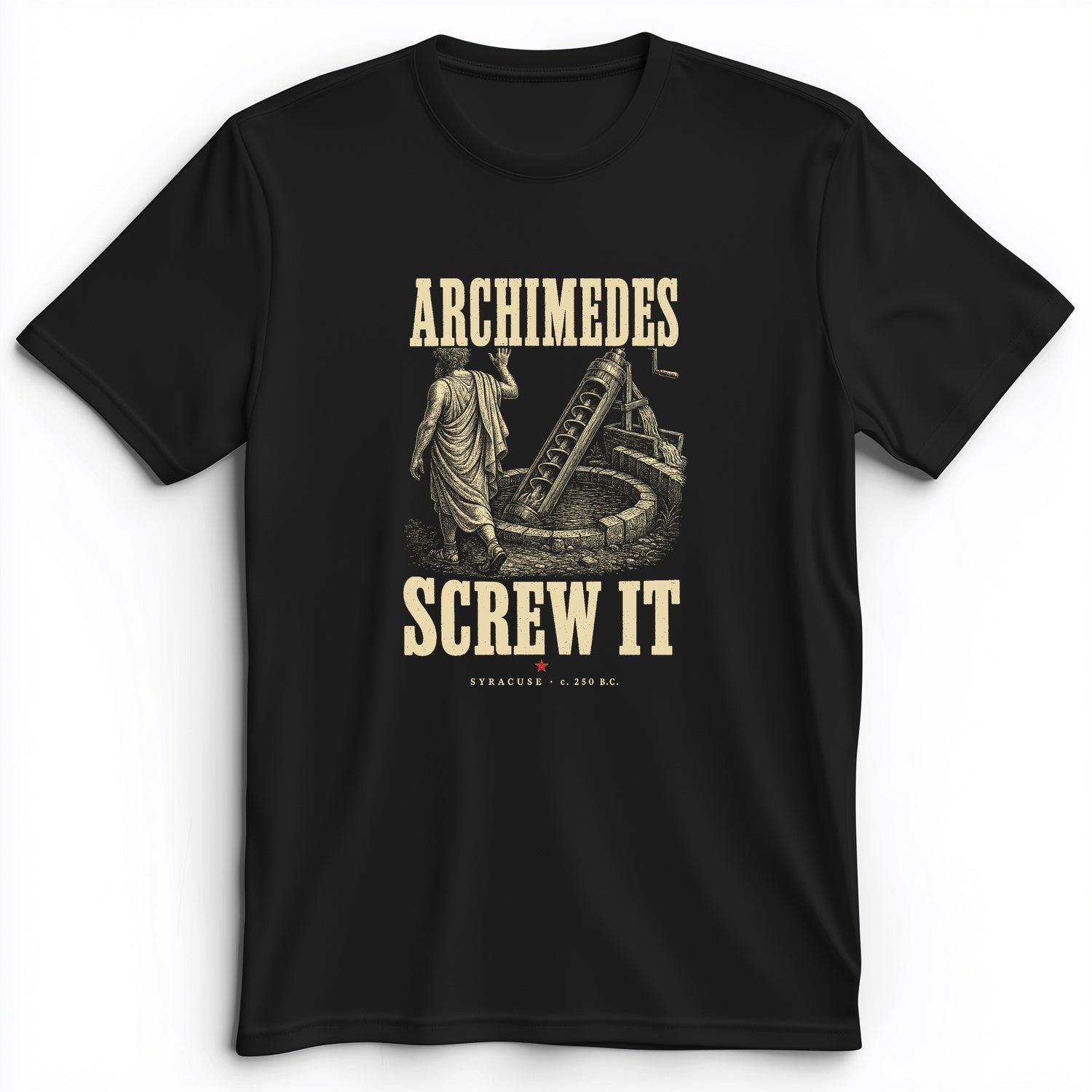 Archimedes Screw It Premium Tee