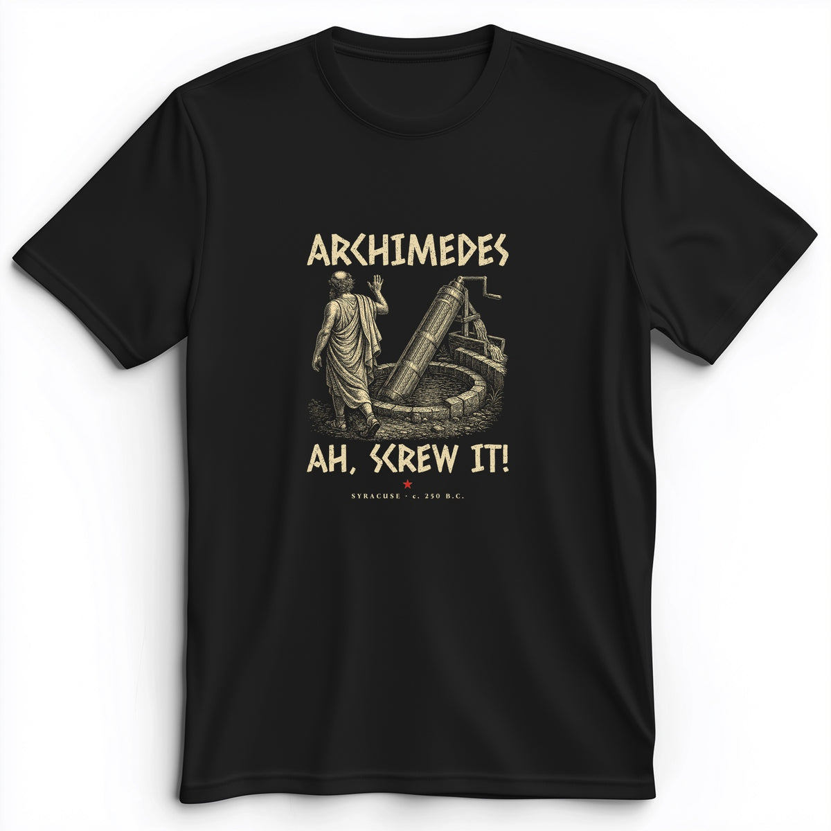 Archimedes Screw It Premium Tee