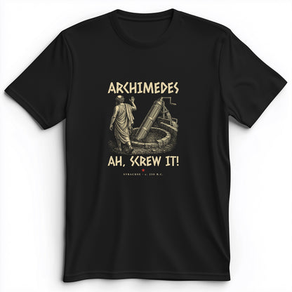 Archimedes Screw It Premium Tee