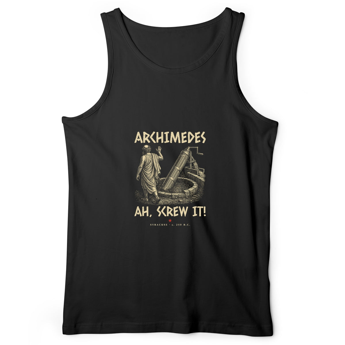 Archimedes Screw It Tank Top