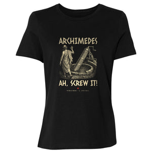 Archimedes Screw It Women's T-Shirt