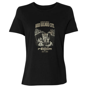 Avoid Railroad Cuts Women's T-Shirt