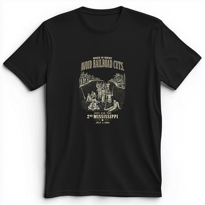 Avoid Railroad Cuts Premium Tee