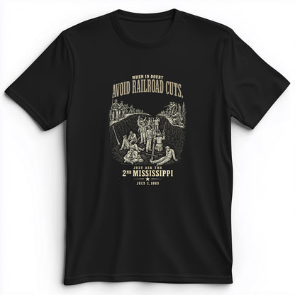 Avoid Railroad Cuts Premium Tee