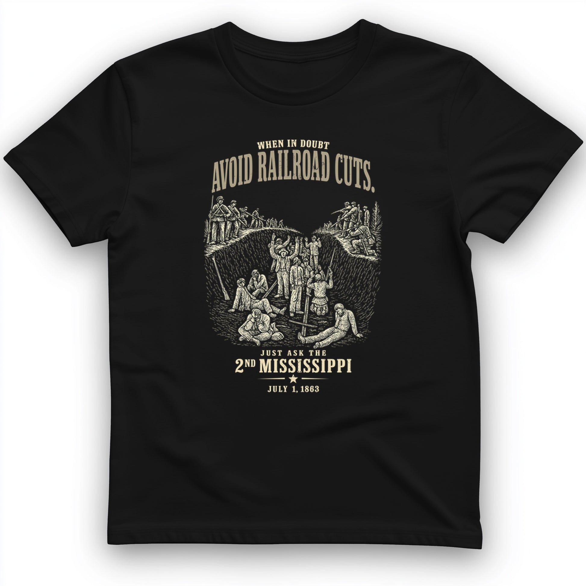 Avoid Railroad Cuts T-Shirt