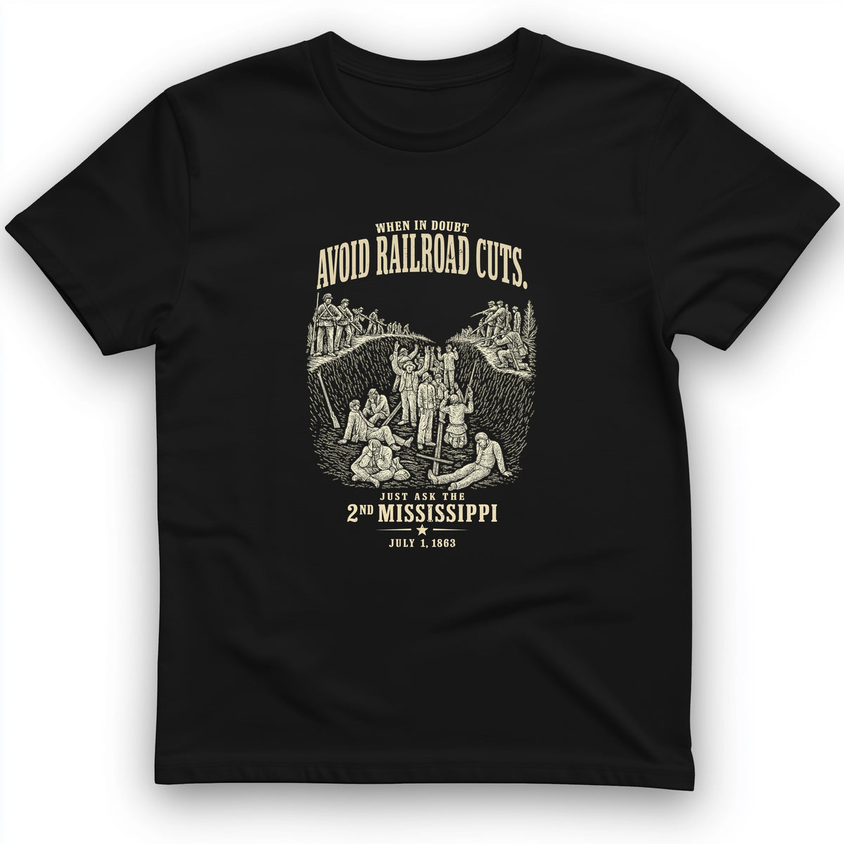 Avoid Railroad Cuts T-Shirt