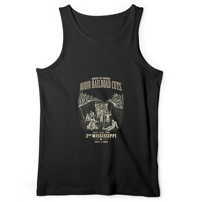 Avoid Railroad Cuts Tank Top