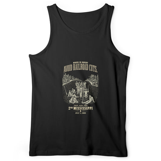 Avoid Railroad Cuts Tank Top