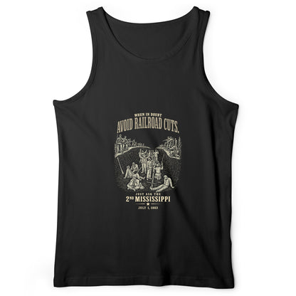 Avoid Railroad Cuts Tank Top