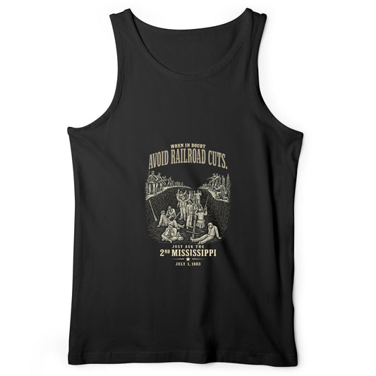 Avoid Railroad Cuts Tank Top