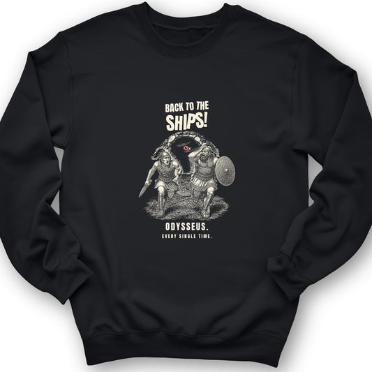 Back To The Ships Crewneck