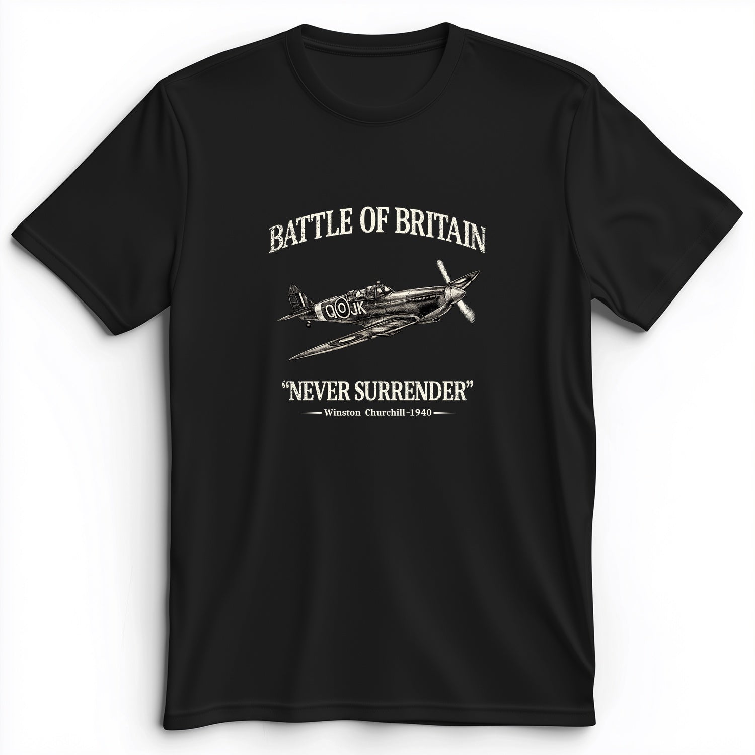 Battle of Britain Never Surrender Premium Tee