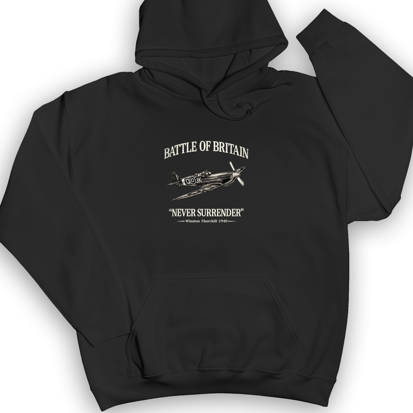 Battle of Britain Never Surrender Hoodie