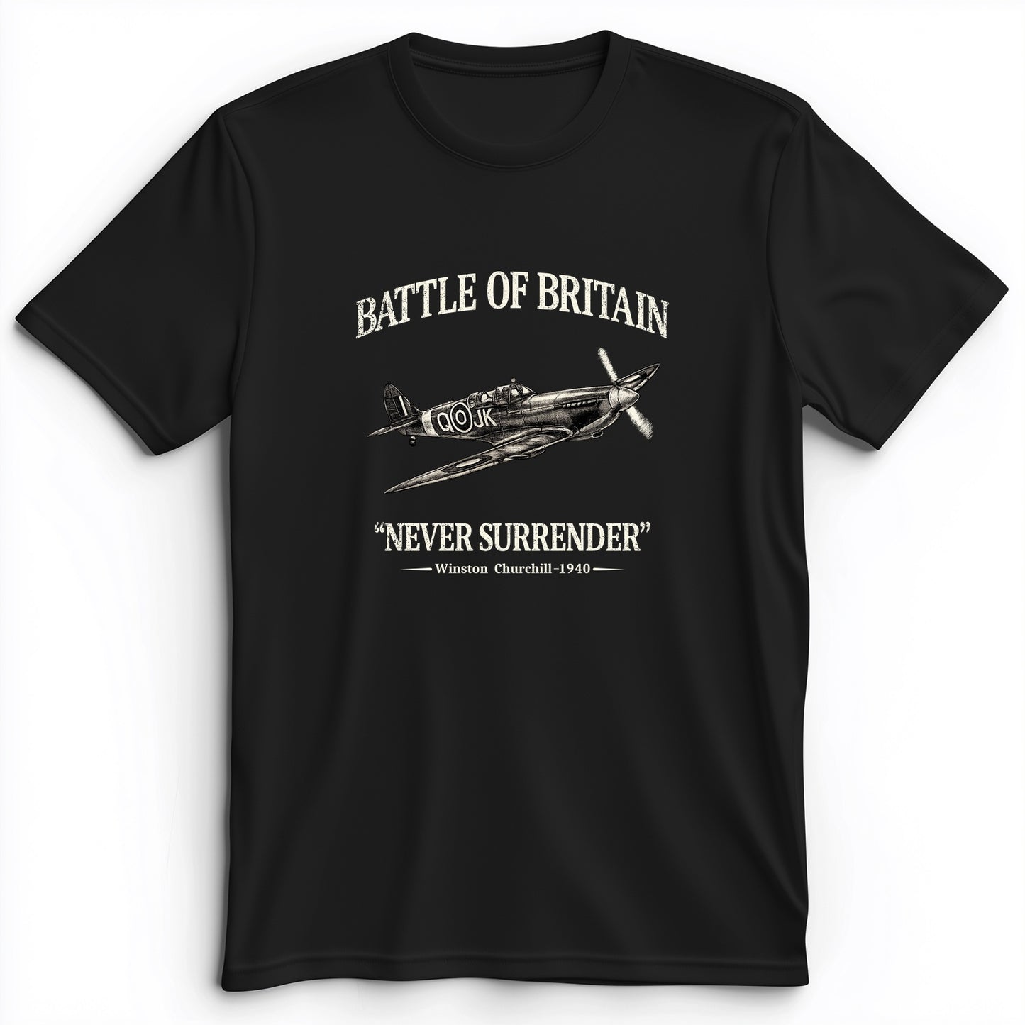 Battle of Britain Never Surrender Premium Tee
