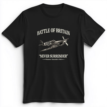 Battle of Britain Never Surrender Premium Tee