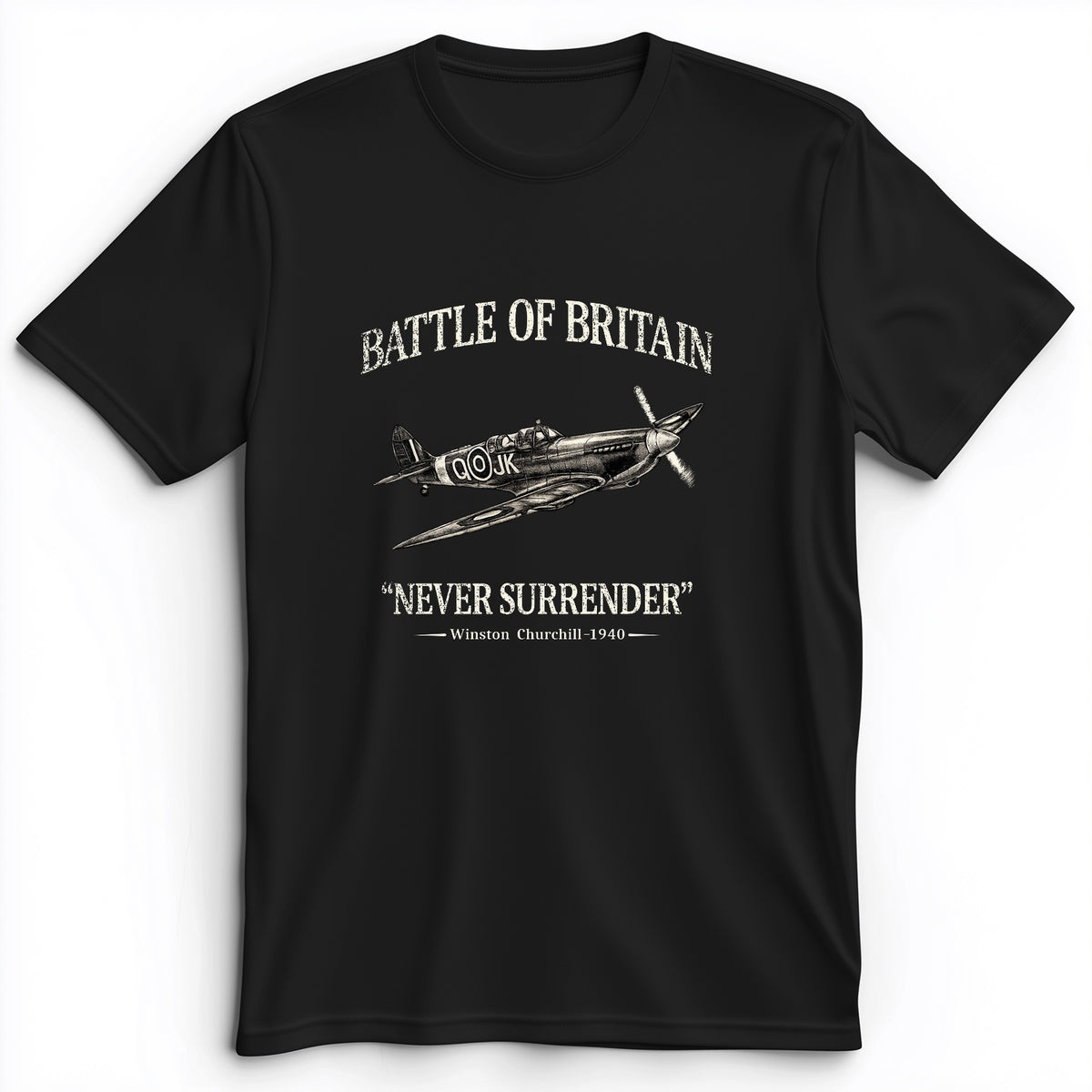 Battle of Britain Never Surrender Premium Tee