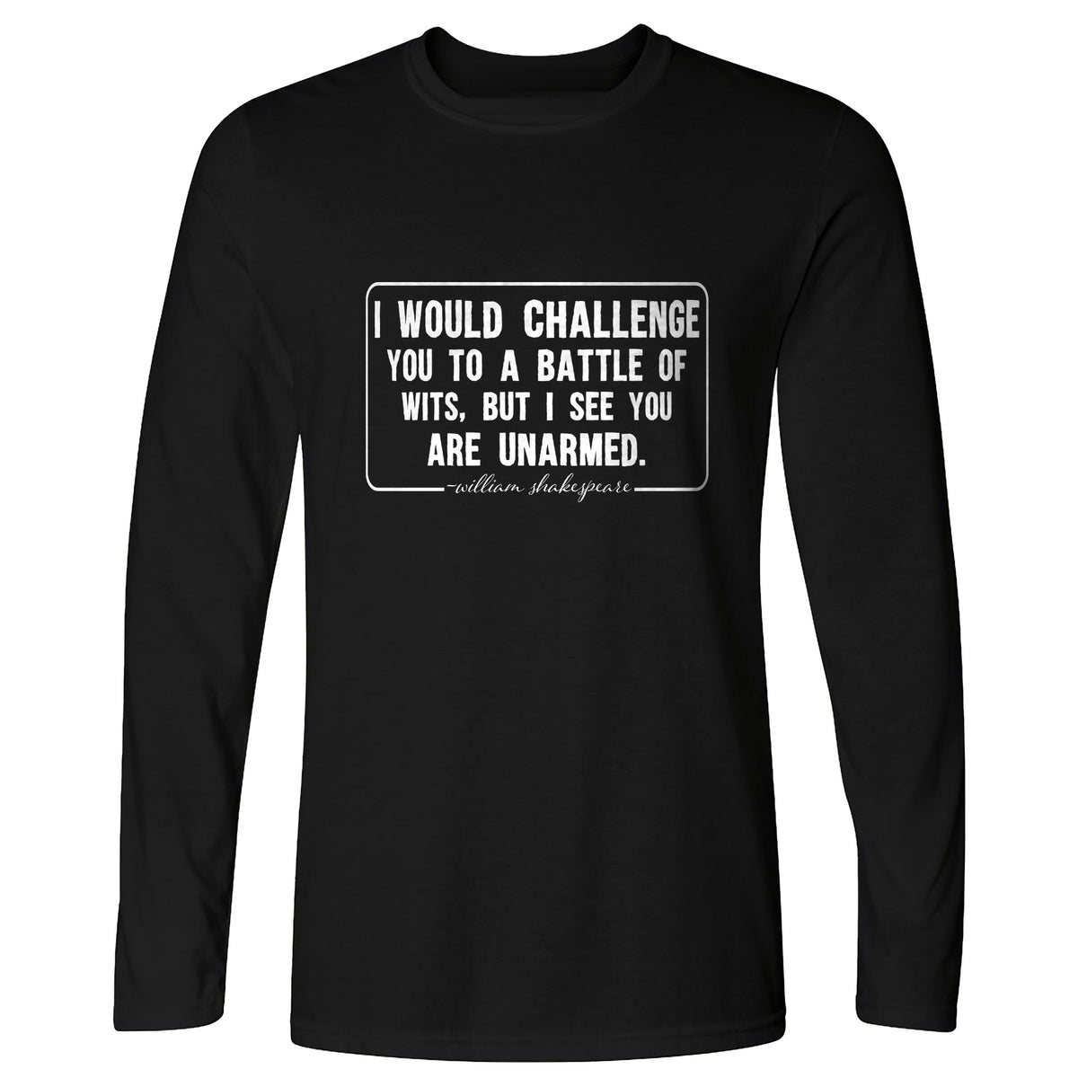 Battle of Wits Long Sleeve T-Shirt