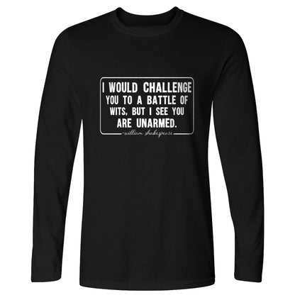 Battle of Wits Long Sleeve T-Shirt