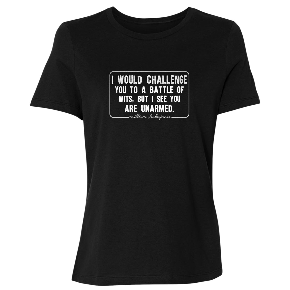 Battle of Wits Women's T-Shirt