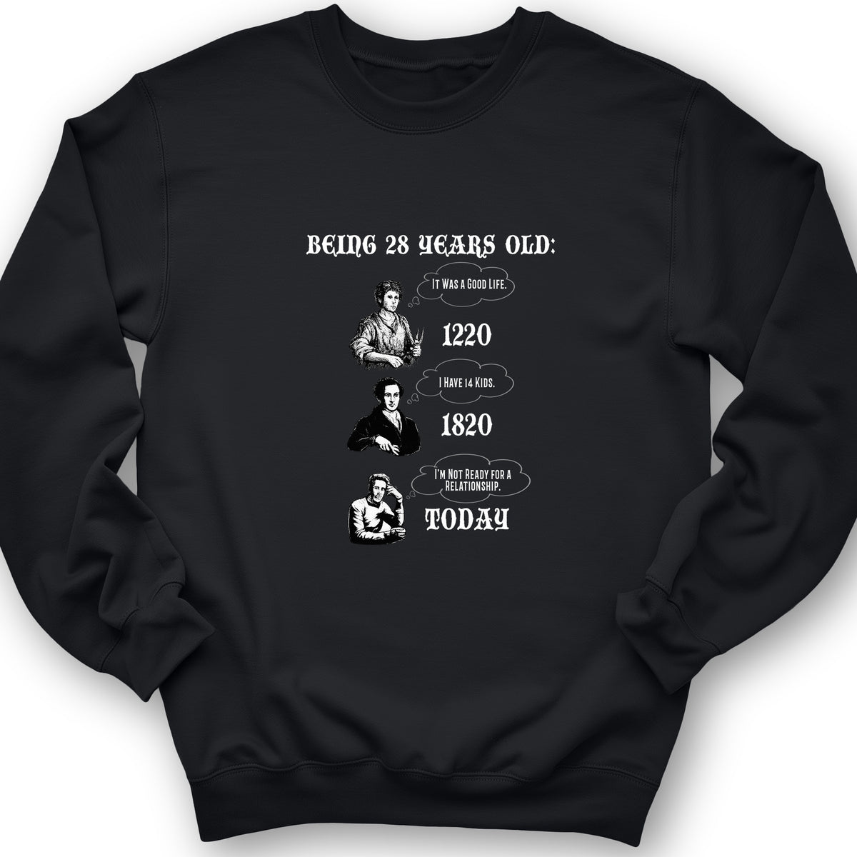 Being 28 Today Crewneck