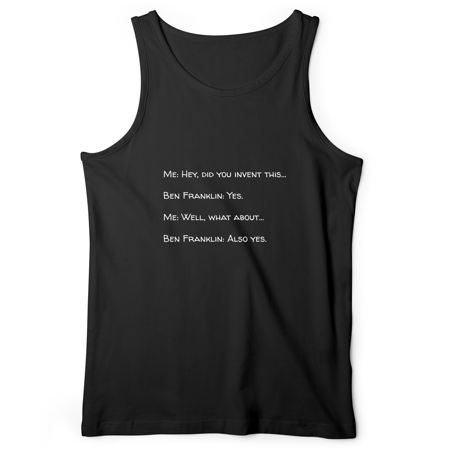 Ben Franklin Inventor Tank Top