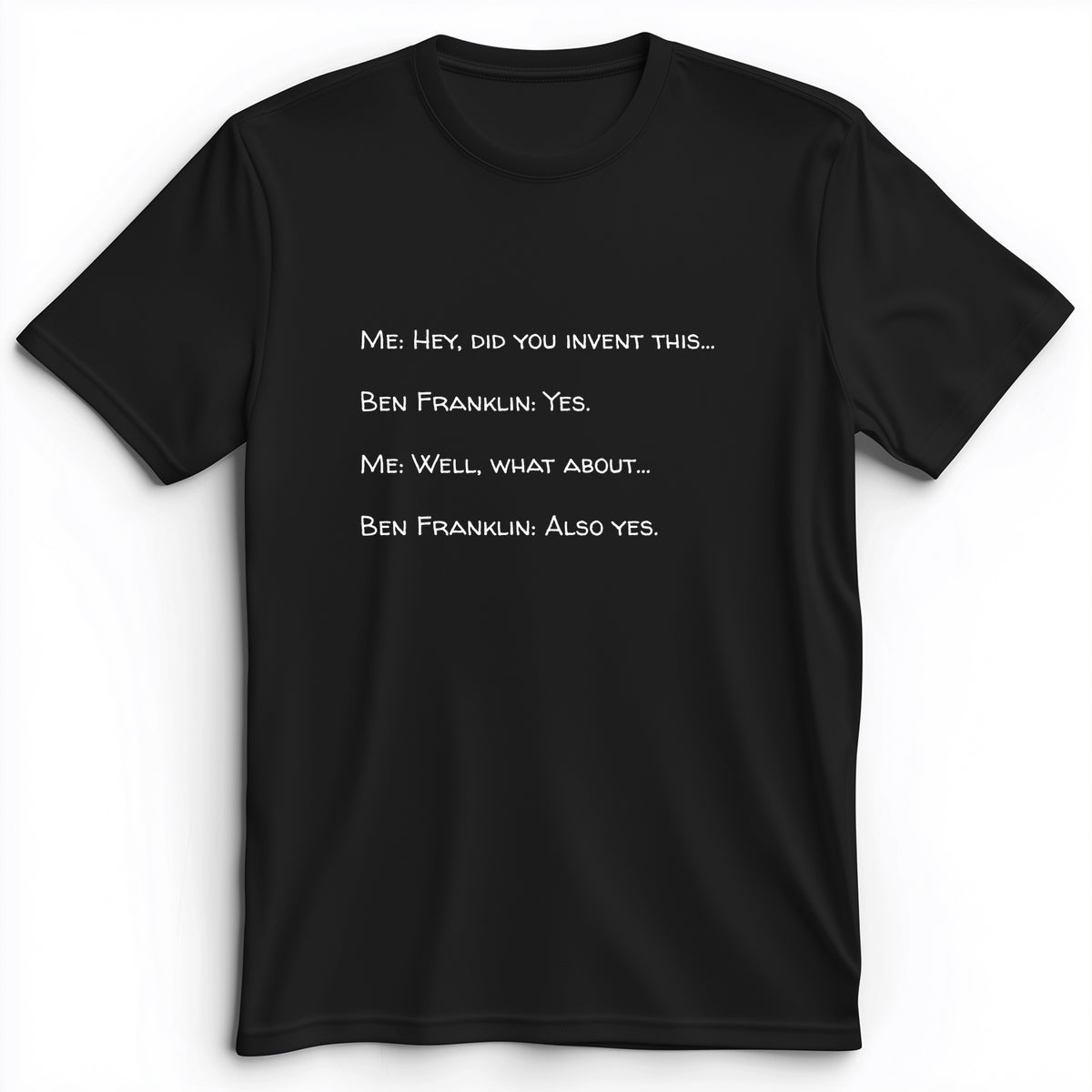 Ben Franklin Inventor Premium Tee