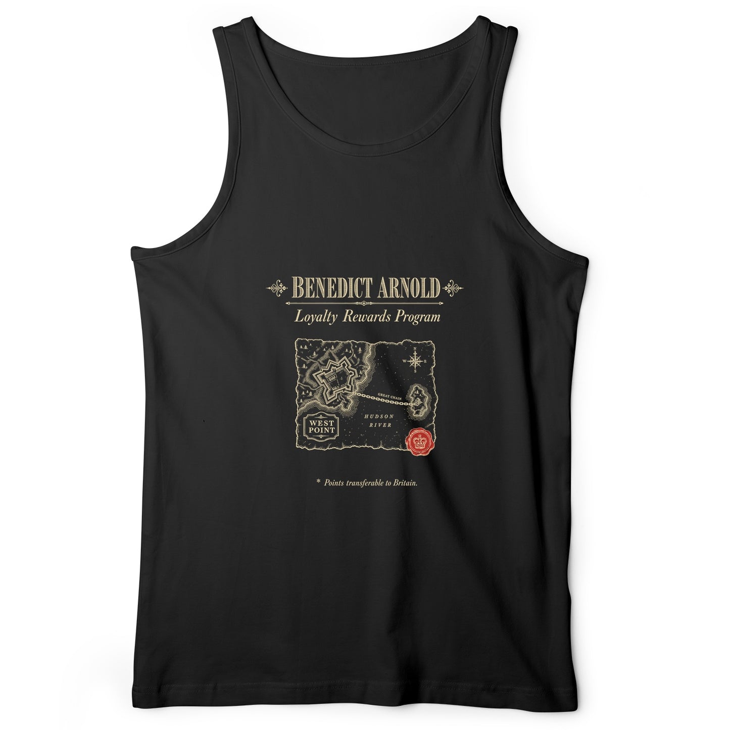 Benedict Arnold Loyalty Rewards Program Tank Top