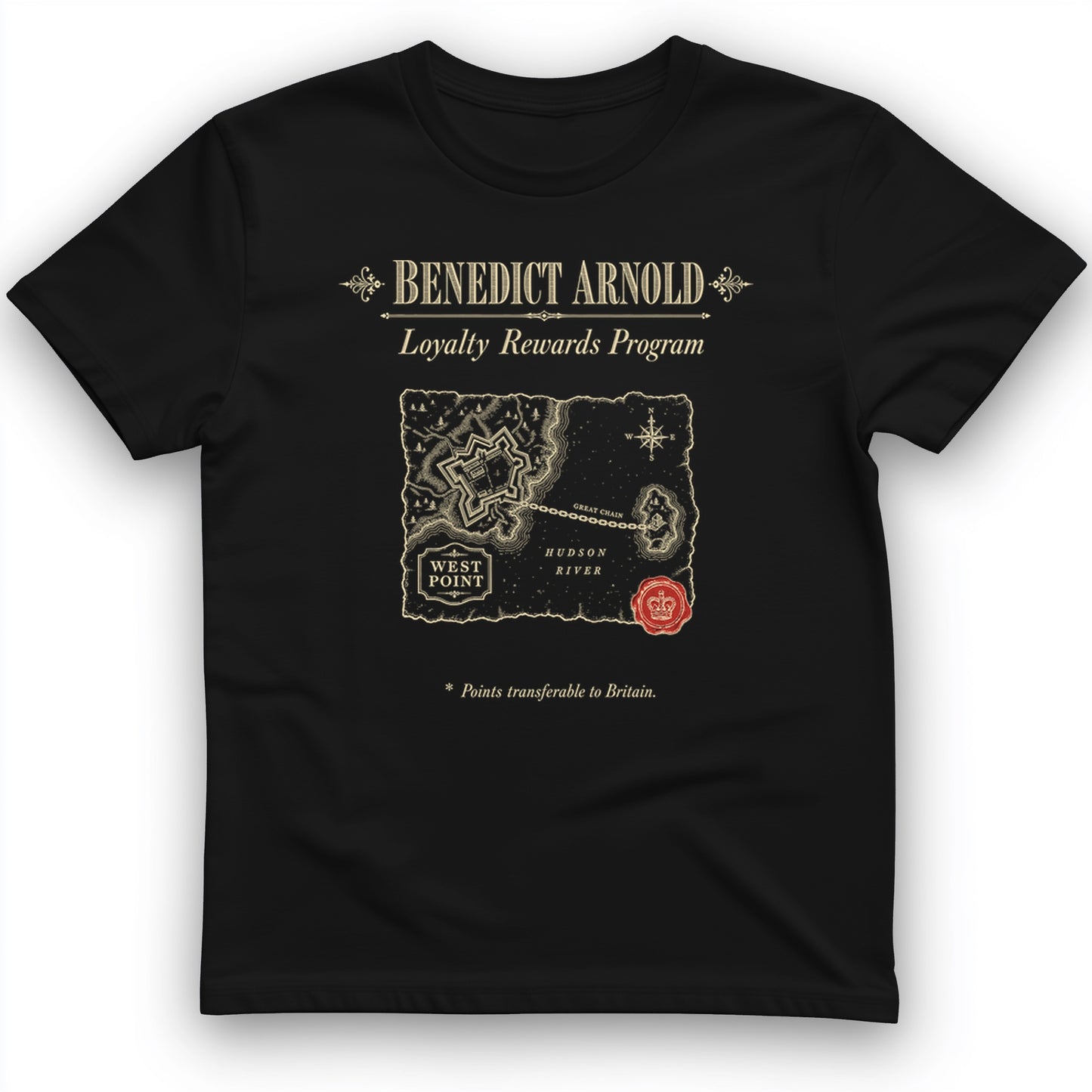 Benedict Arnold Loyalty Rewards Program T-Shirt