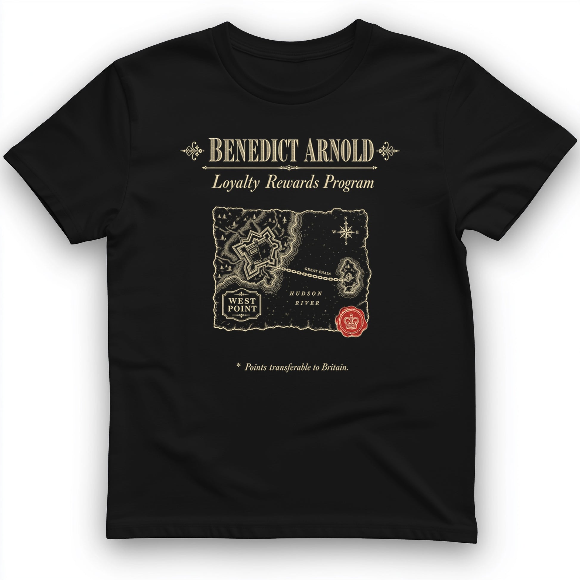 Benedict Arnold Loyalty Rewards Program T-Shirt