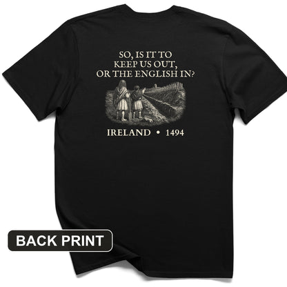 Beyond The Pale Back Print T-Shirt