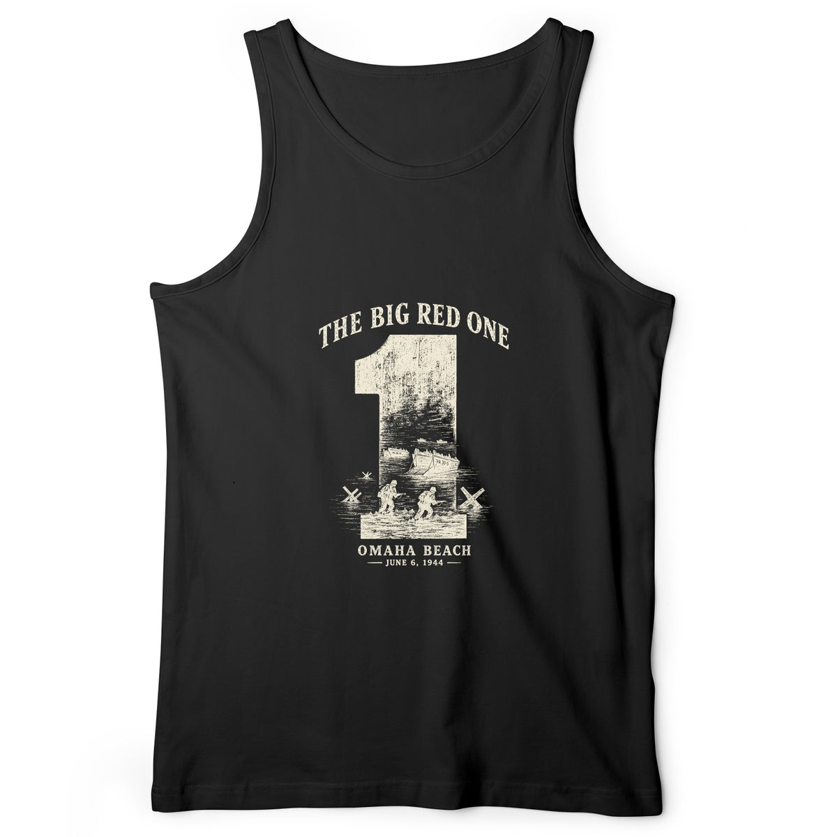 Big Red One Tank Top