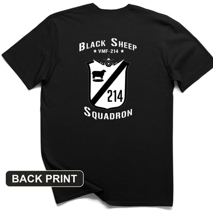 Black Sheep Back Print T-Shirt