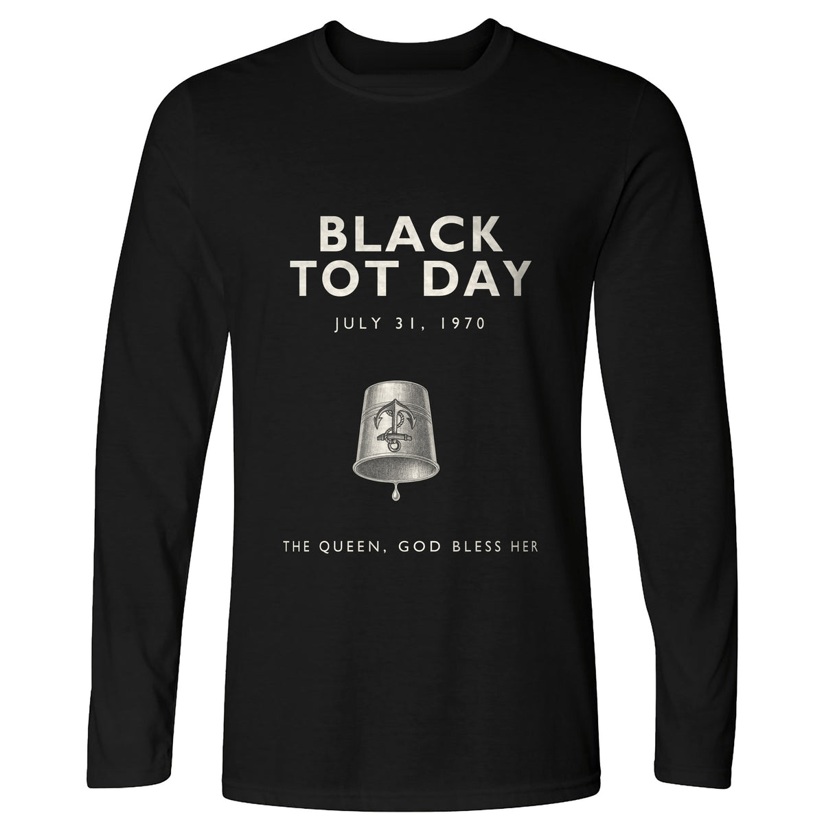 Black Tot Day Long Sleeve T-Shirt
