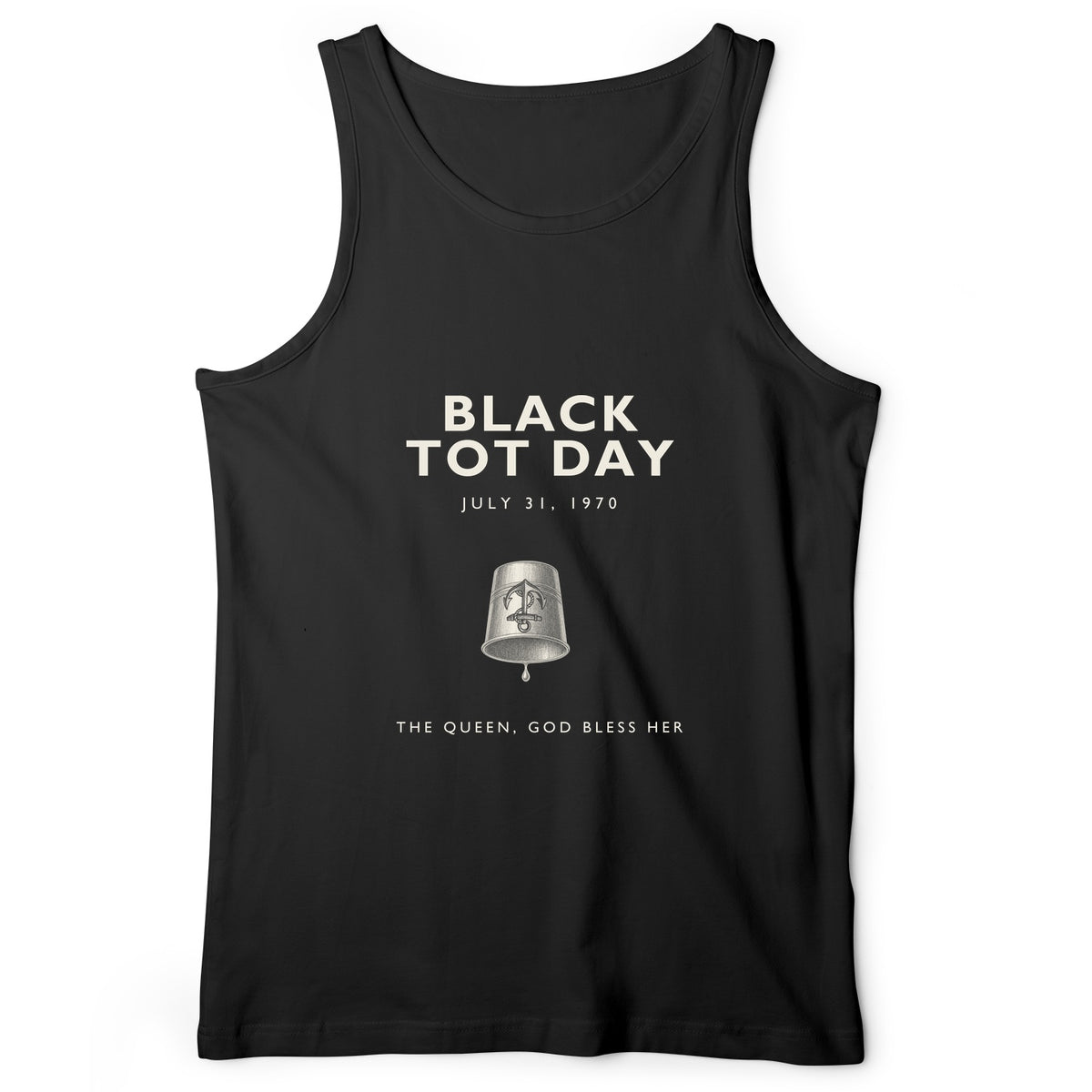 Black Tot Day Tank Top