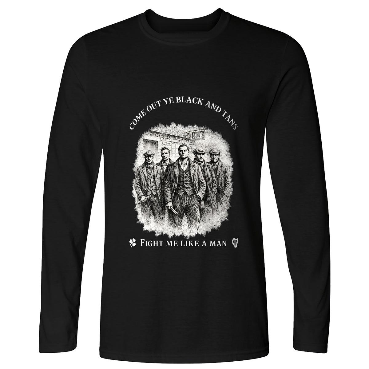 Black and Tans Long Sleeve T-Shirt