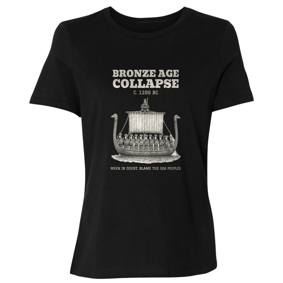Blame The Sea Peoples Women's T-Shirt