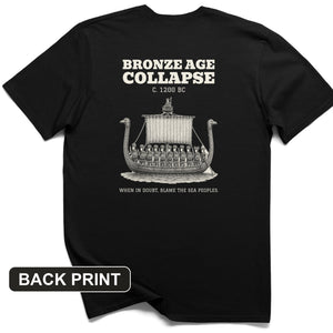 Blame The Sea Peoples Back Print T-Shirt