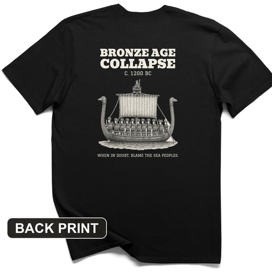 Blame The Sea Peoples Back Print T-Shirt