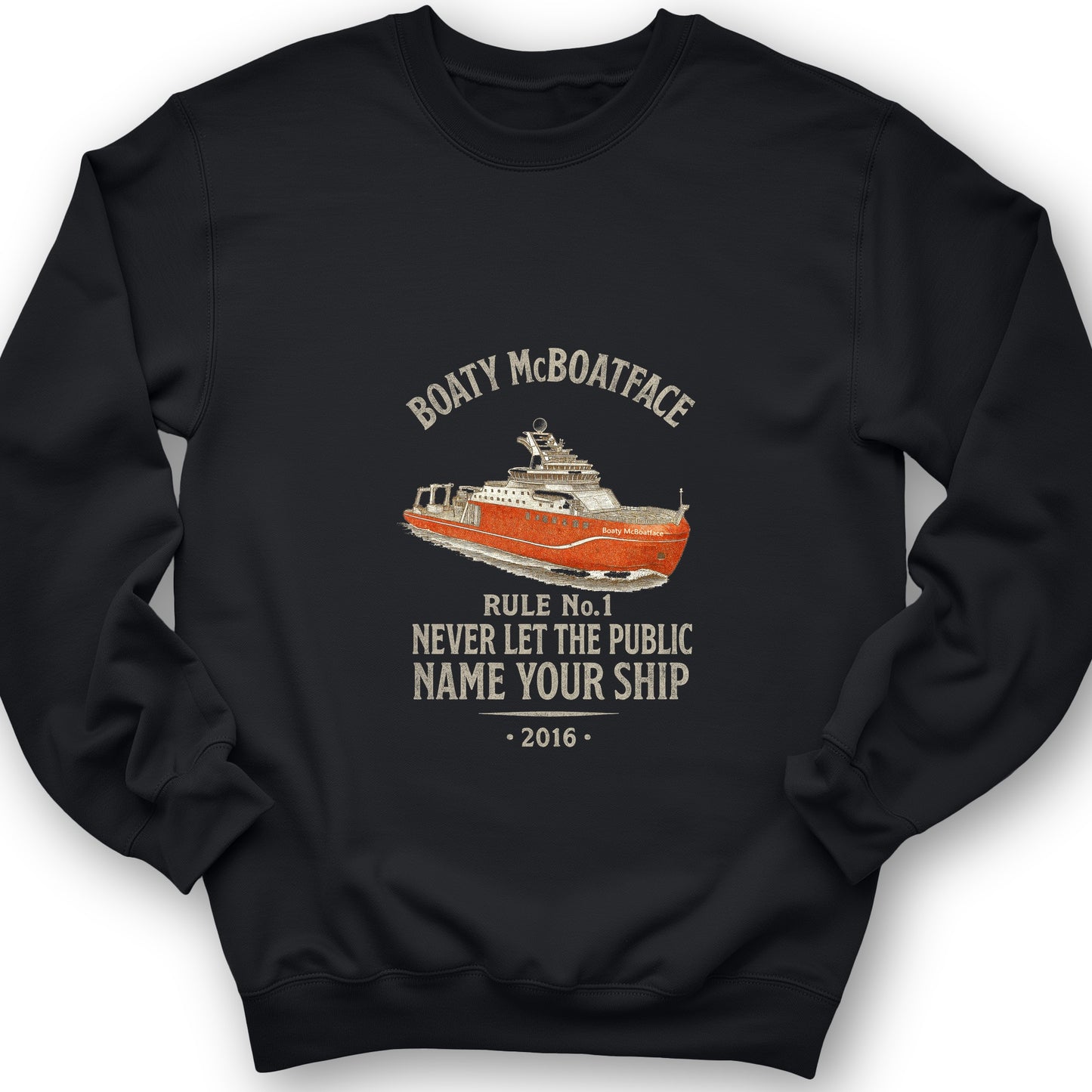 Boaty McBoatface Sweatshirt