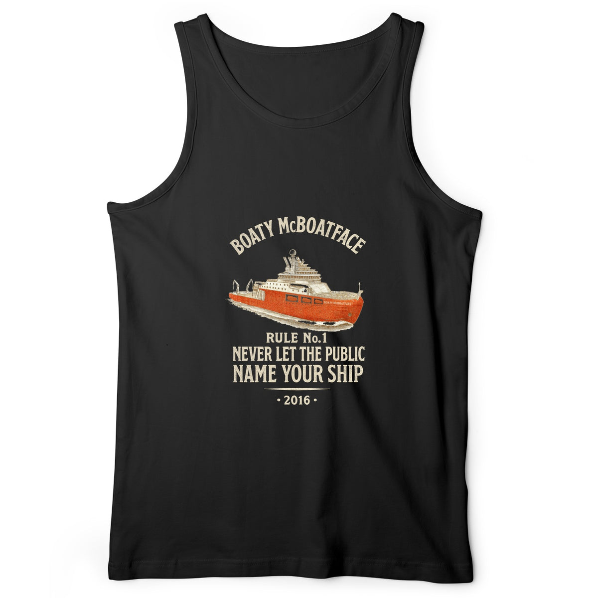 Boaty McBoatface Tank Top