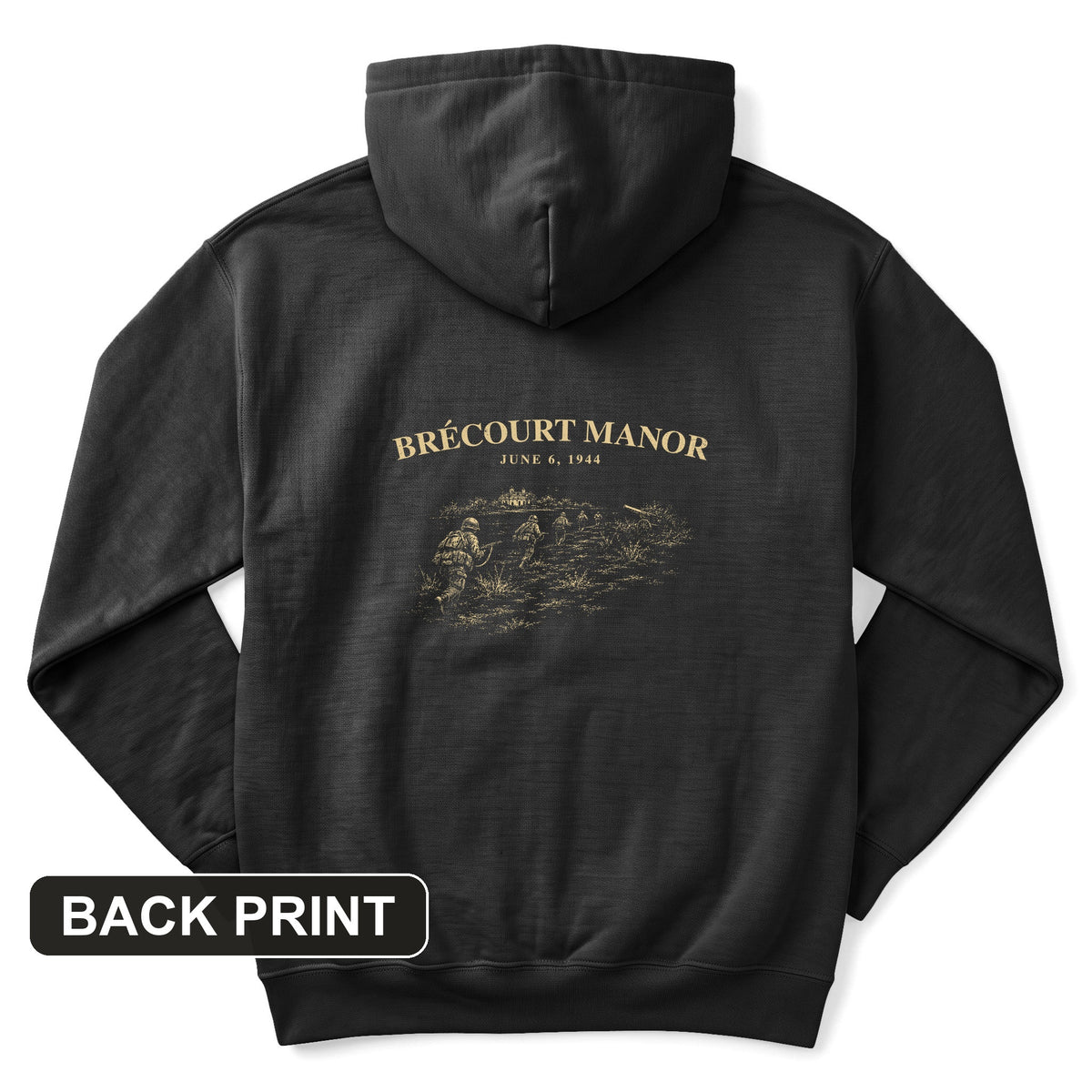Brecourt Manor Back Print Hoodie