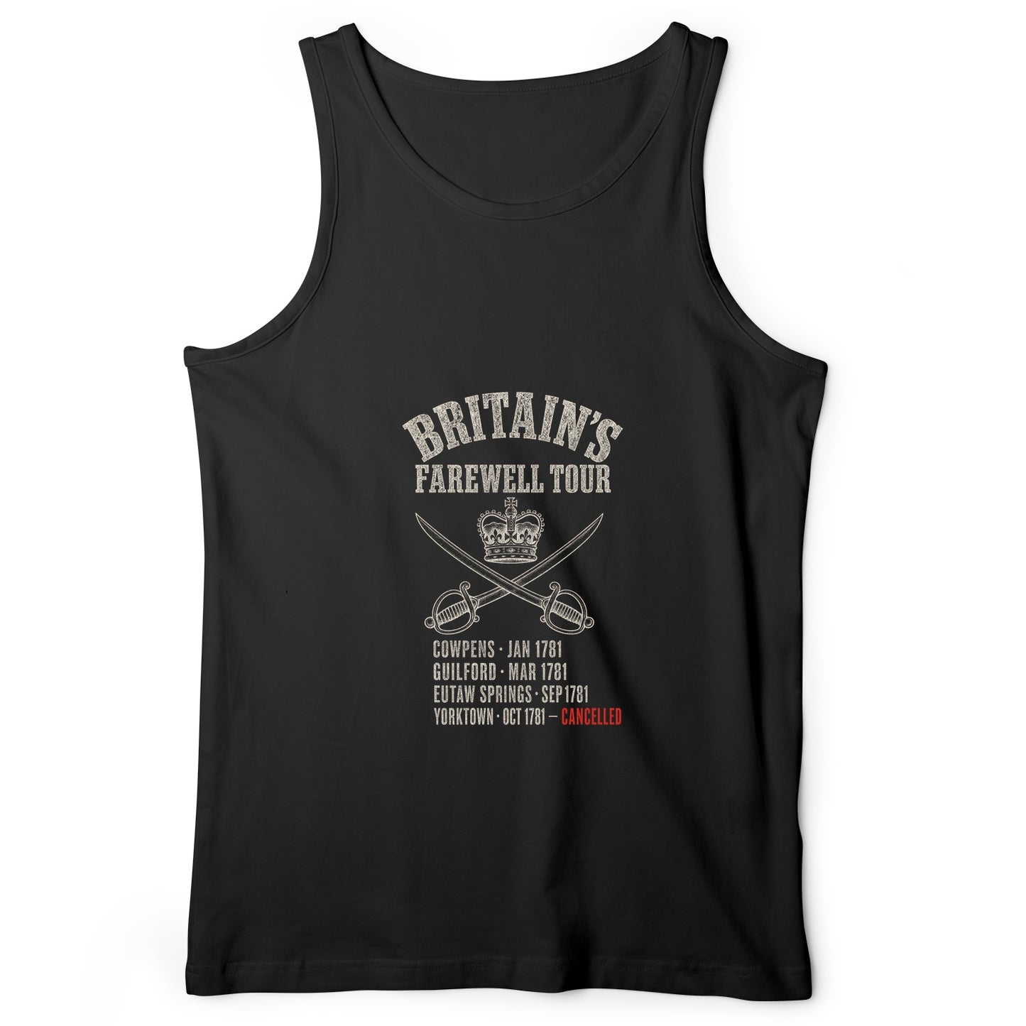 Britain's Farewell Tour Tank Top